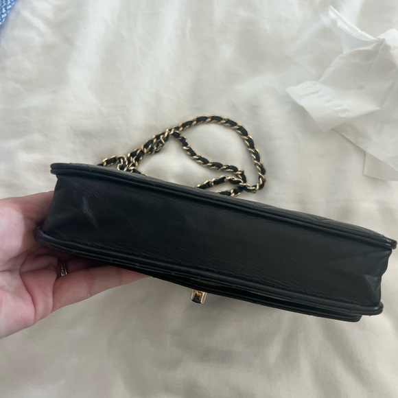 Chanel Trendy WOC Black Leather, Gold Hardware - Picture 4 of 16